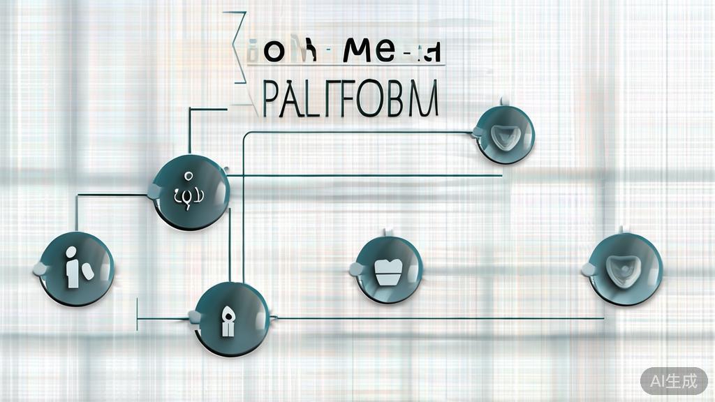 "Minimalist flowchart visualization showing how to choose the right self-media platform, connected elements, clean lines, business professional style"