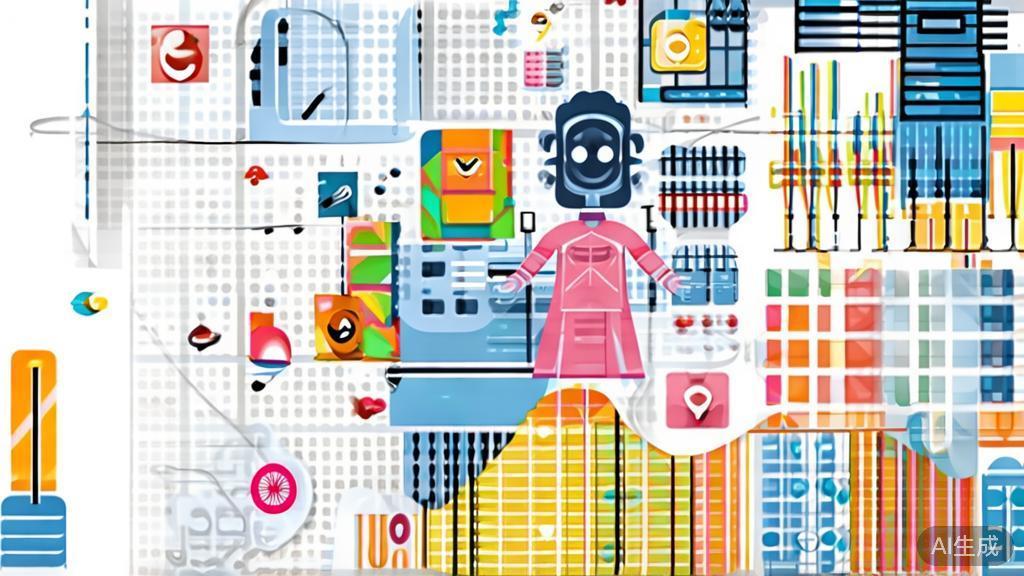 Flat vector illustration of humorous content creation, minimal flat design