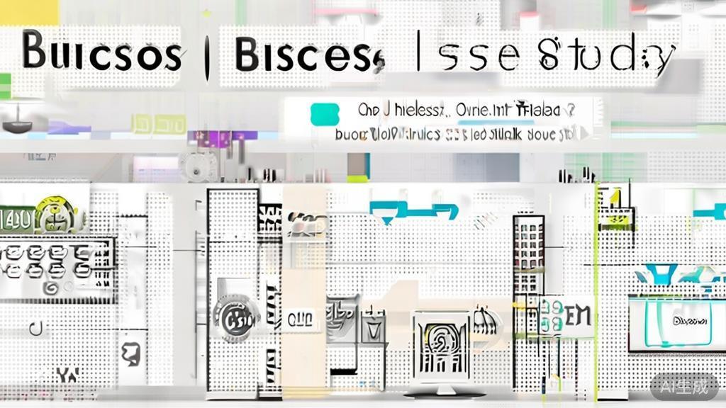 "High-quality business illustration regarding successful brand case studies, minimal flat design"