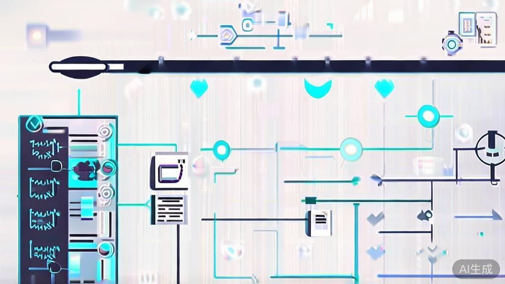 "High-quality business illustration comparing AI ranking optimization and traditional SEO, minimal flat design"