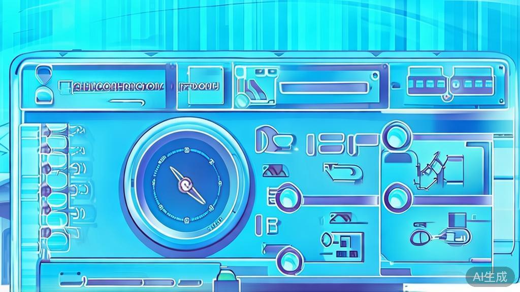 "Flat vector illustration of choosing the right SEO strategy, dashboard style, soft blue gradient"