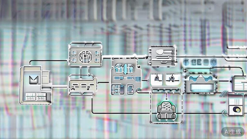 High-quality business illustration regarding SEO strategies, minimal flat design