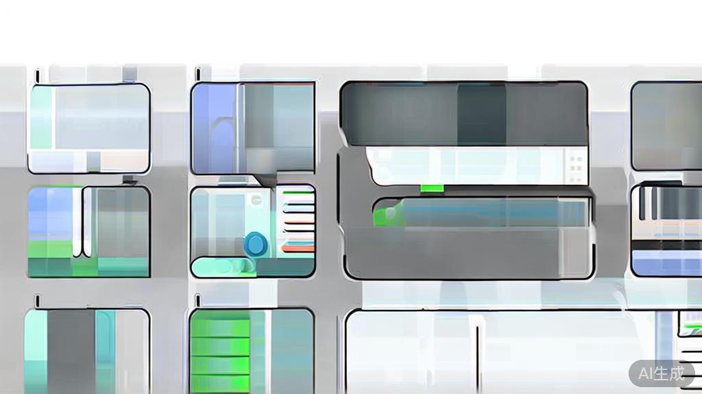 "High-quality business illustration of video transition effects, minimal flat design"