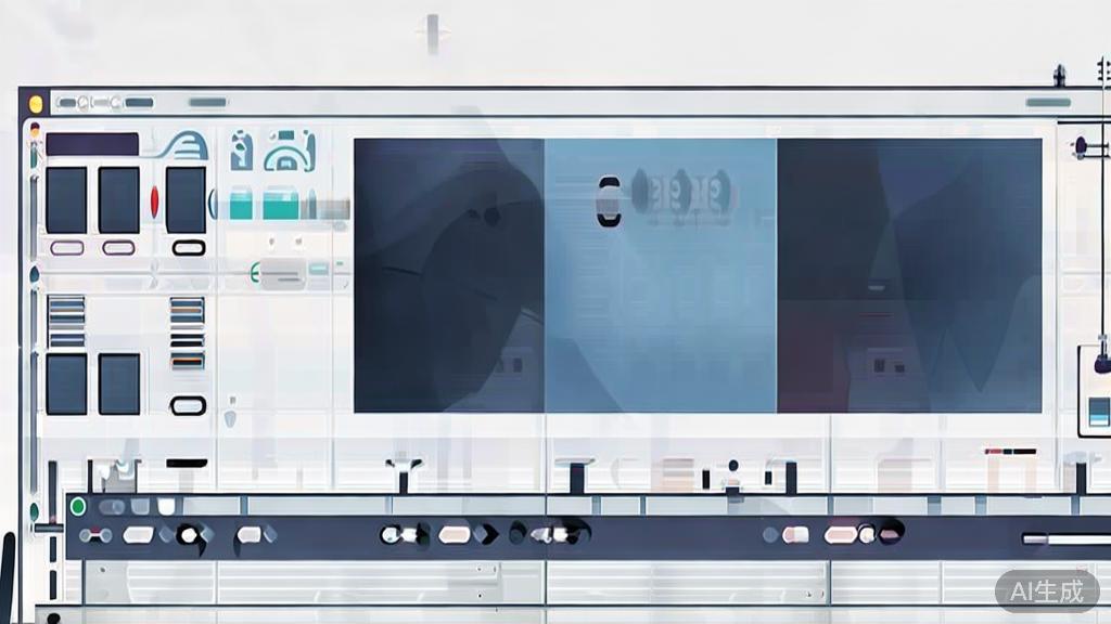High-quality illustration of a video editing process, minimal flat design