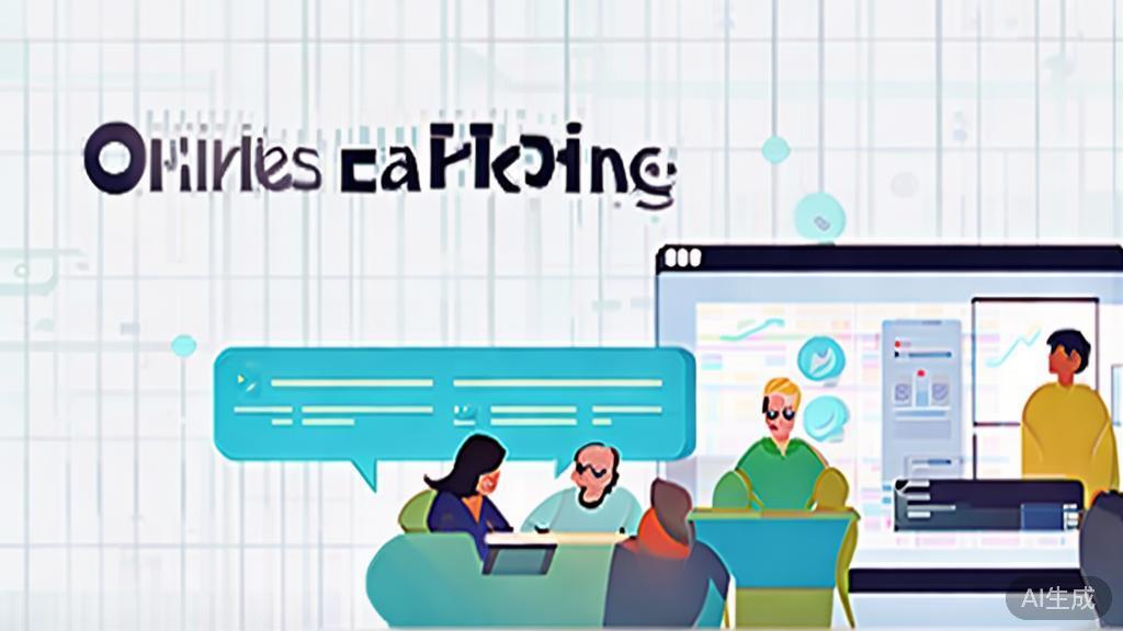 "High-quality business illustration regarding online learning, minimal flat design"