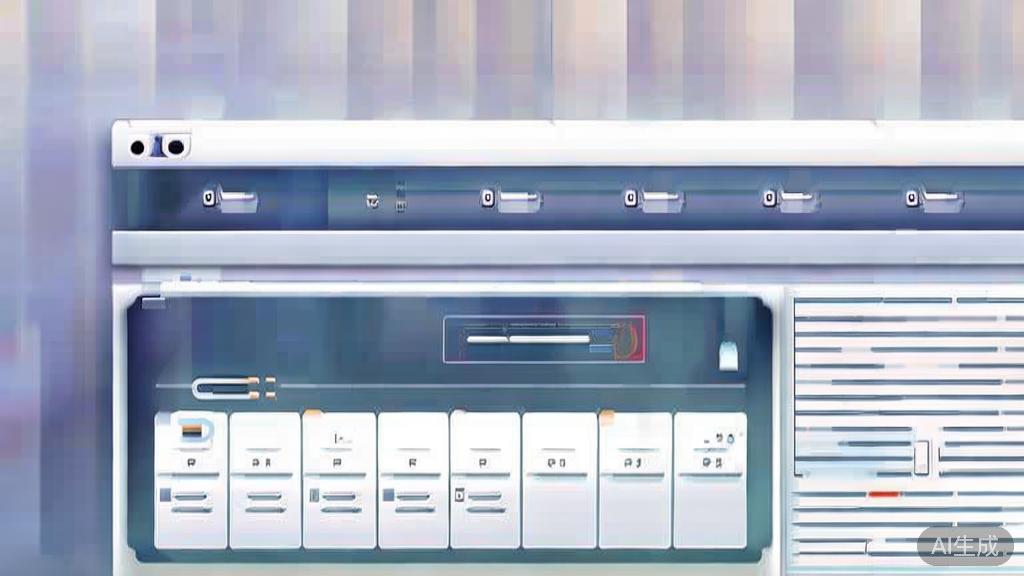 Flat vector illustration of script editing software, dashboard style, soft blue gradient