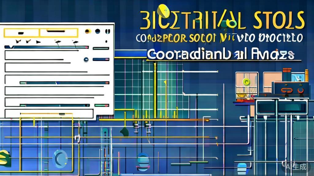 High-quality business illustration regarding animation tools for short drama, minimal flat design