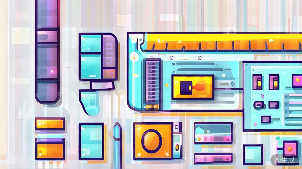 "High-quality business illustration regarding video editing tools, minimal flat design"