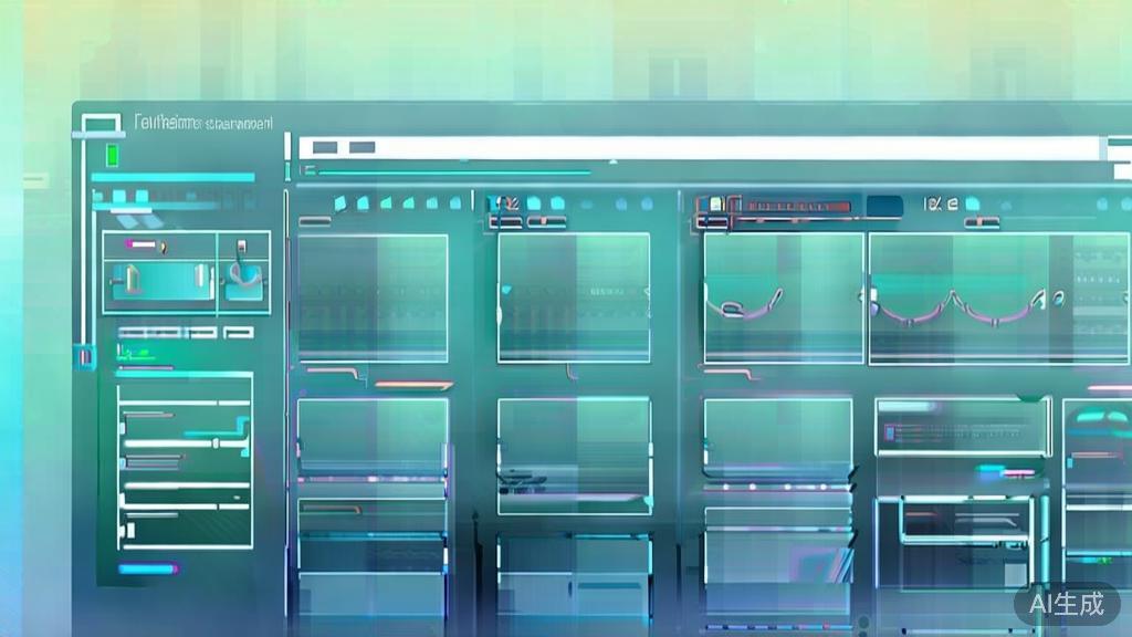 Flat vector illustration of video editing templates, dashboard style, soft blue gradient