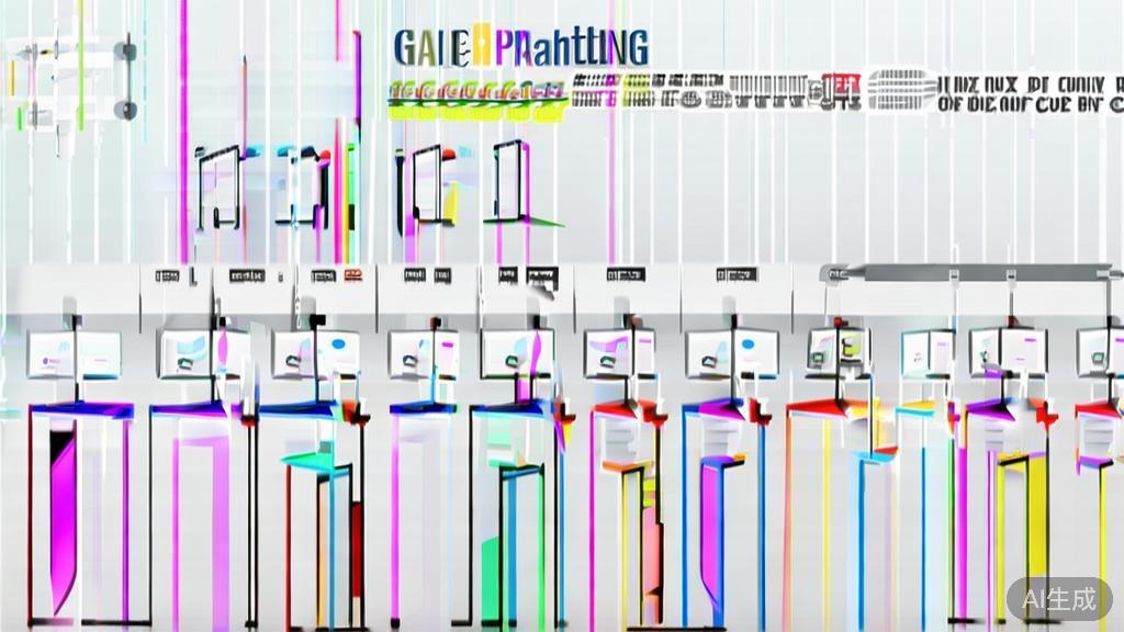 High-quality business illustration regarding AI绘画操作步骤, minimal flat design