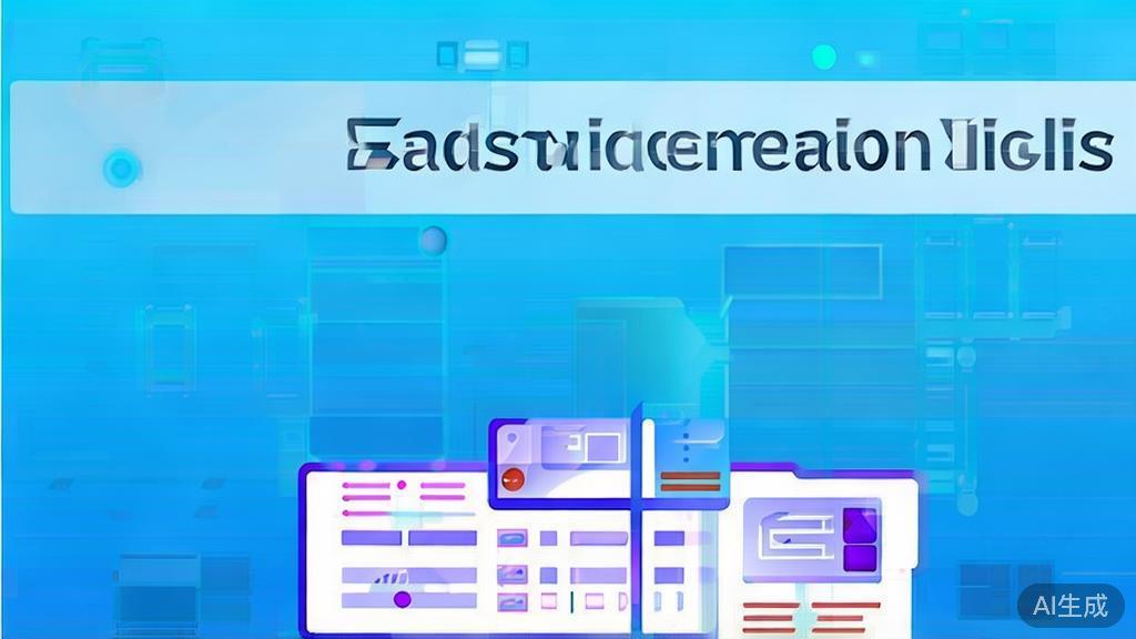 Flat vector illustration of video generation tools comparison, dashboard style, soft blue gradient