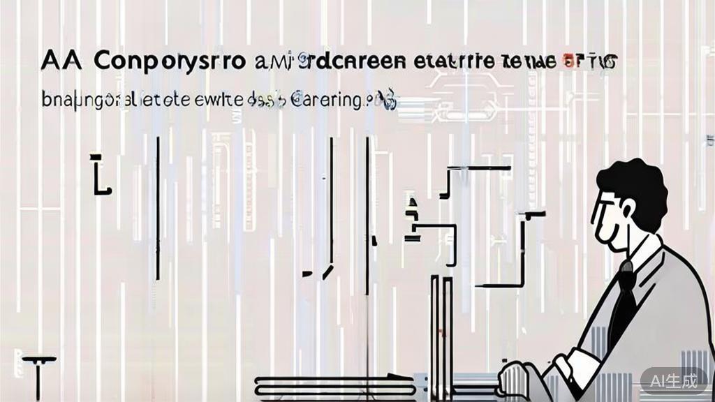 "High-quality business illustration regarding the challenges of AI in creative writing, minimal flat design"