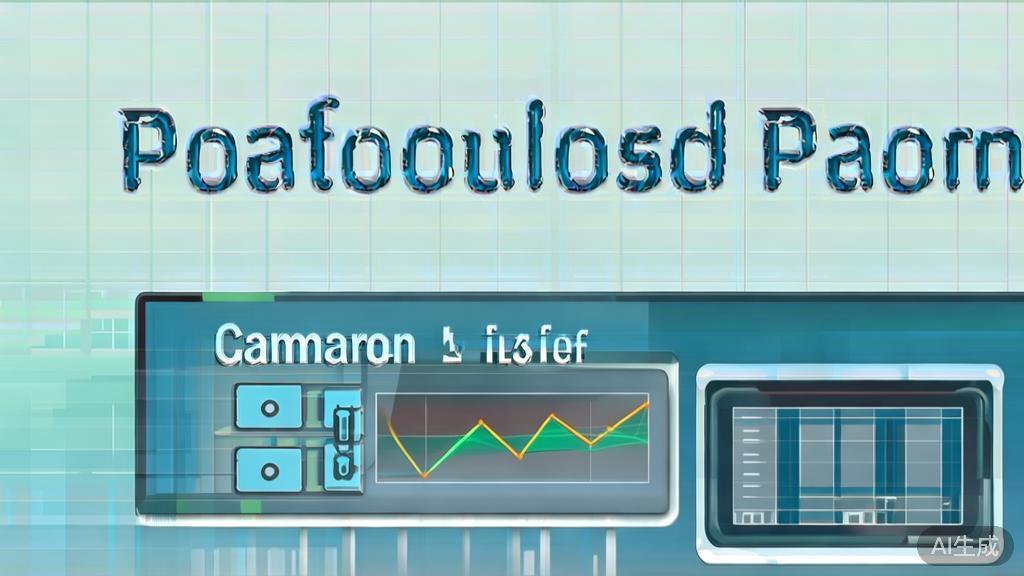 Flat vector illustration of common portfolio problems, dashboard style, soft blue gradient