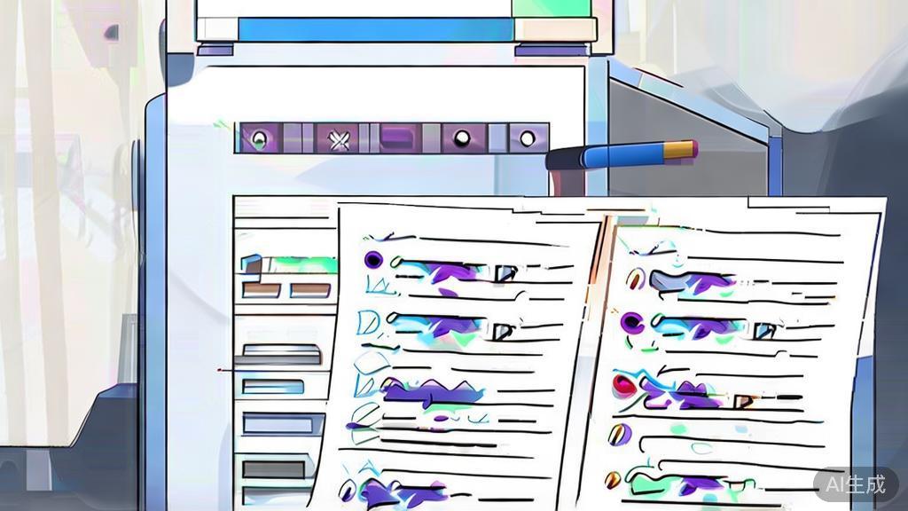 High-quality business illustration of scriptwriting for short anime videos, minimal flat design