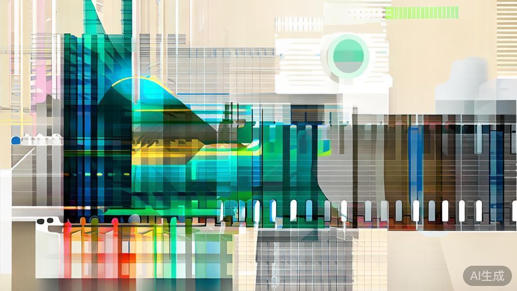 High-quality business illustration regarding visual effects in film, minimal flat design