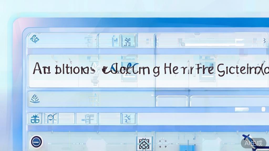 Flat vector illustration of AI script generator limitations, dashboard style, soft blue gradient