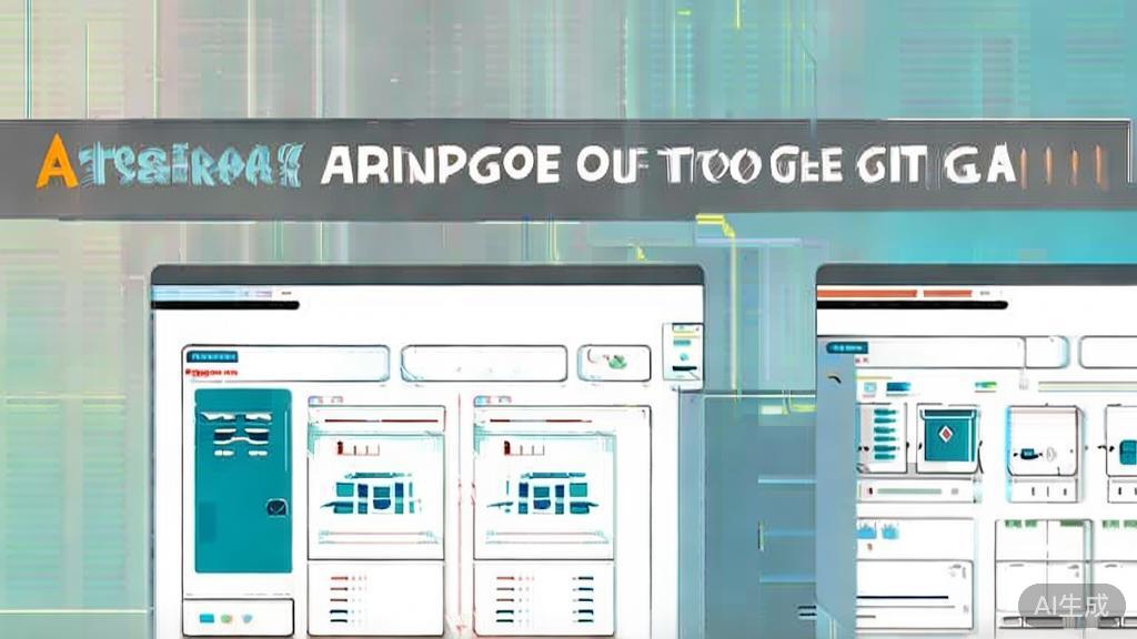 High-quality business illustration regarding choosing AI script generator tools, minimal flat design