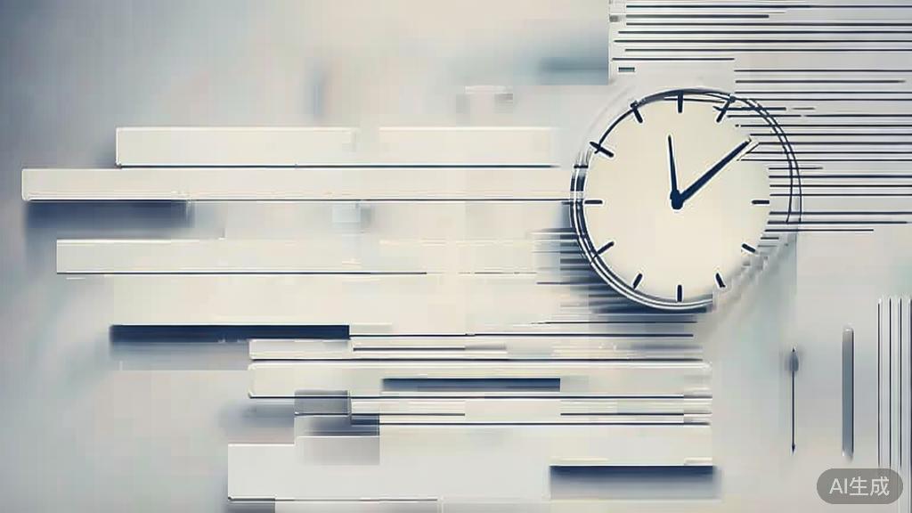 "High-quality business illustration showing slow software performance, minimal flat design"