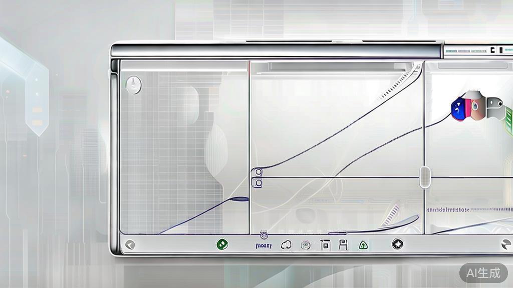 "High-quality business illustration regarding AI video generation software, minimal flat design"