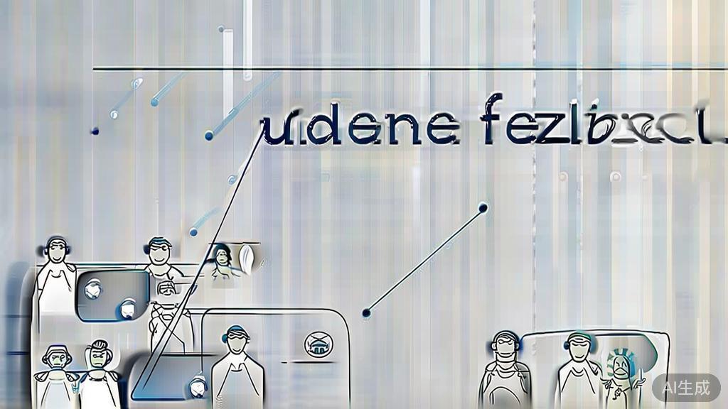 High-quality business illustration regarding audience feedback, minimal flat design