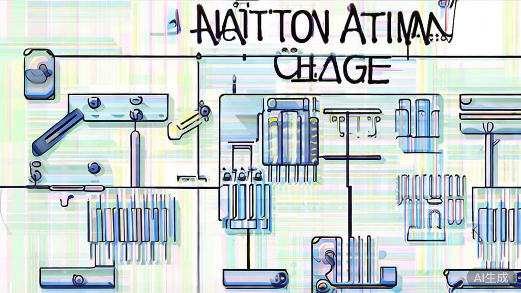 High-quality business illustration of animation challenges with AI, minimal flat design