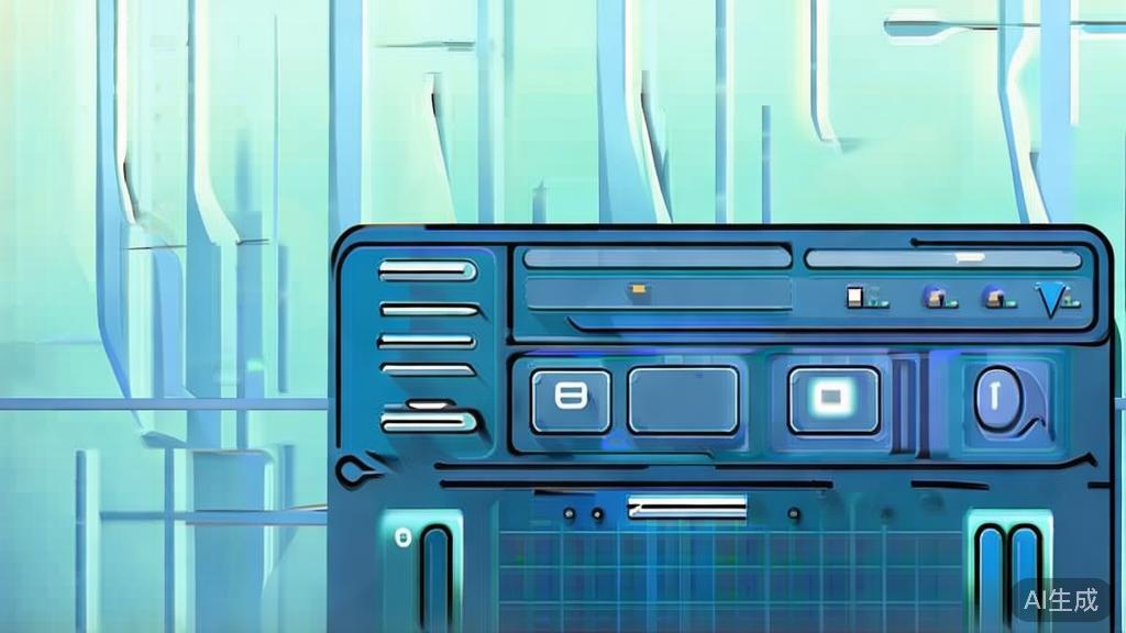 Flat vector illustration of video editing templates, dashboard style, soft blue gradient