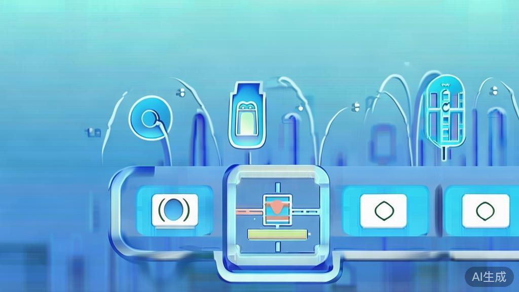 Flat vector illustration of video creation process, dashboard style, soft blue gradient