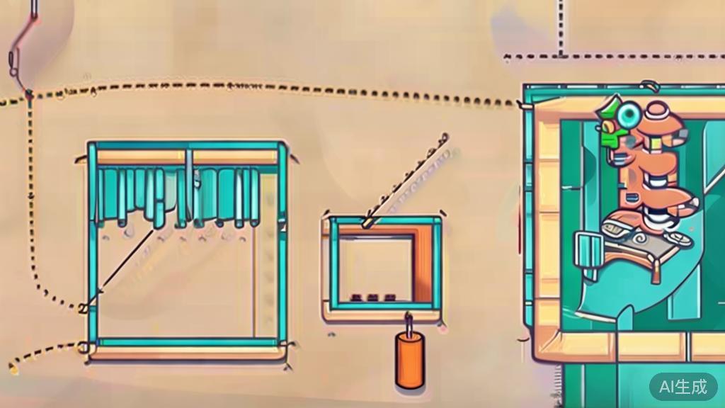 High-quality business illustration regarding animation mistakes, minimal flat design