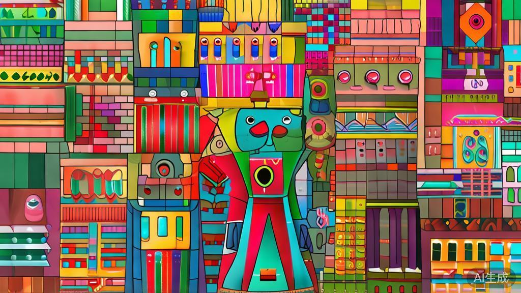 "High-quality illustration of diverse cultures represented through AI-generated cartoon characters, embracing inclusivity and creativity"