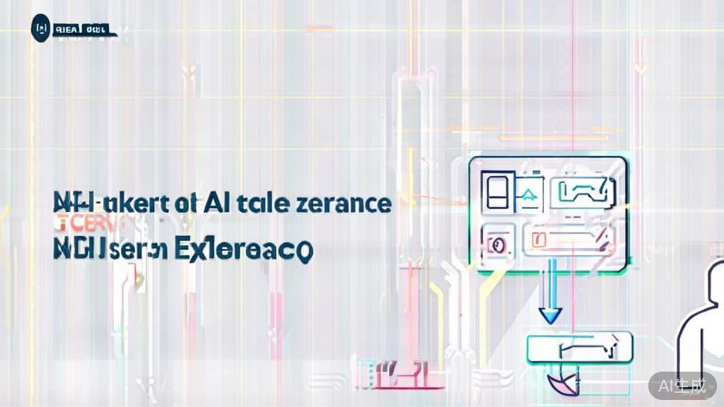 High-quality business illustration regarding user experience in AI tools, minimal flat design