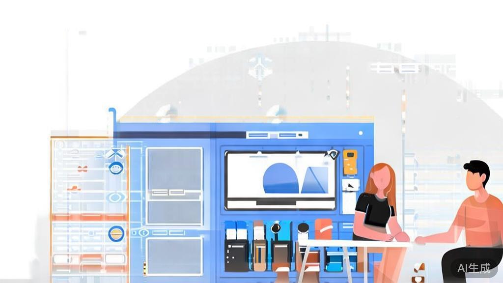 High-quality business illustration regarding collaboration in video content creation, minimal flat design