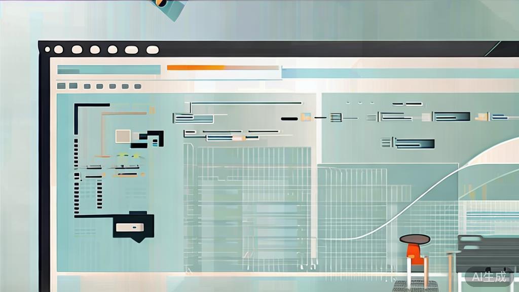 High-quality business illustration regarding optimizing commentary script, minimal flat design