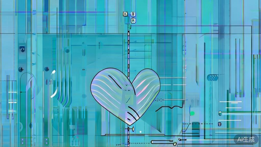 "Flat vector illustration of emotional connection in storytelling, dashboard style, soft blue gradient"