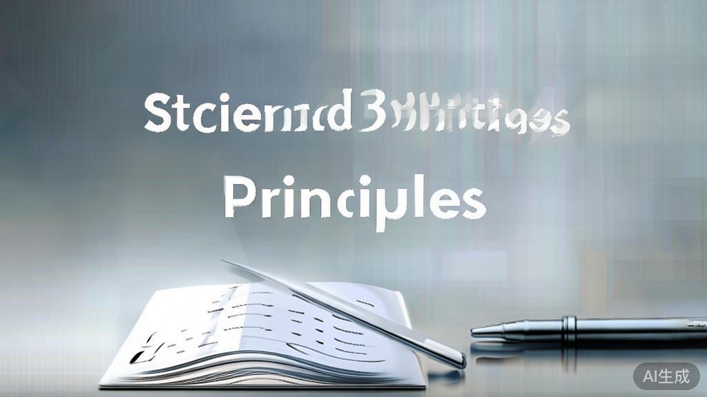 "High-quality business illustration regarding structured writing, minimal flat design"