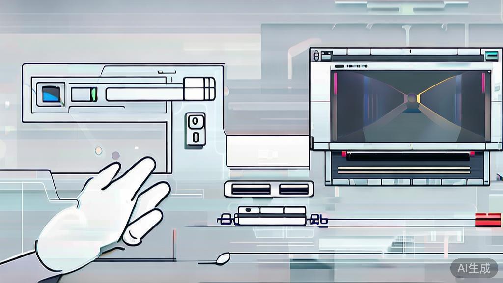 High-quality business illustration regarding video editing, minimal flat design