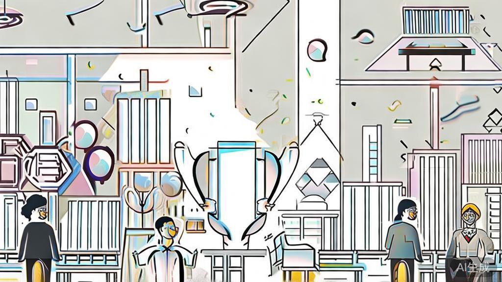 "High-quality business illustration regarding success stories, minimal flat design"