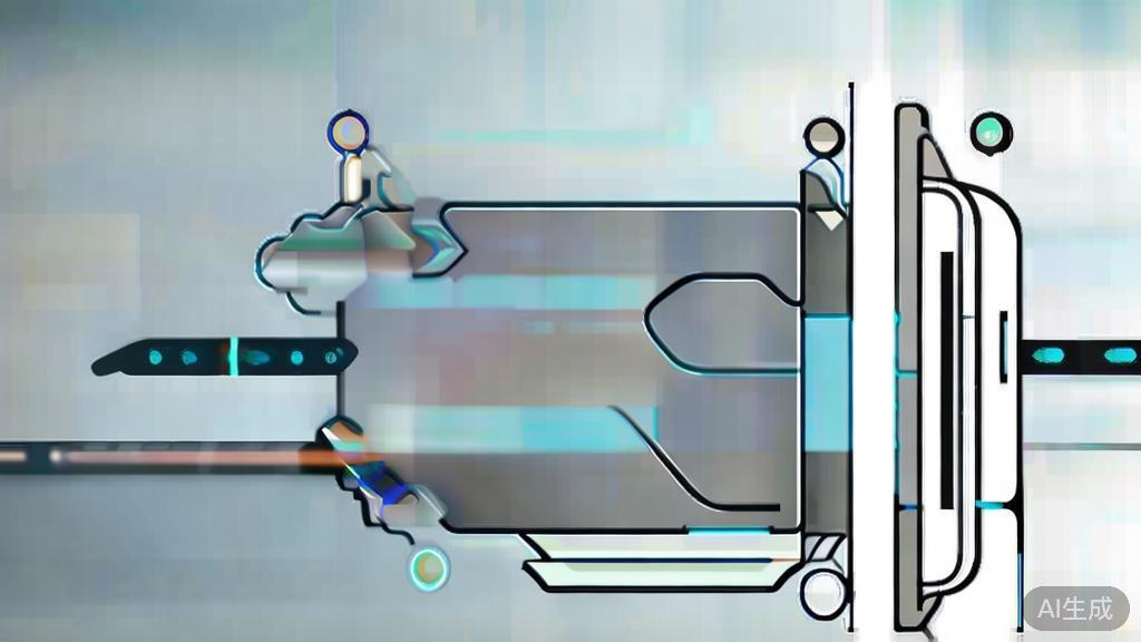 High-quality business illustration regarding AI微电影制作工具, minimal flat design