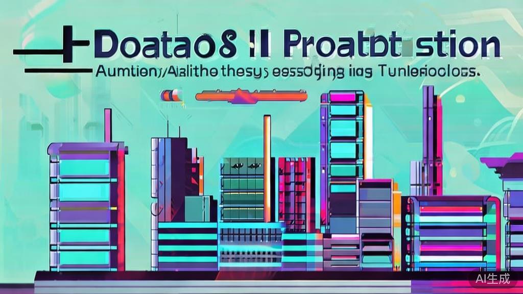 High-quality illustration of post-processing in AI animation, minimal flat design