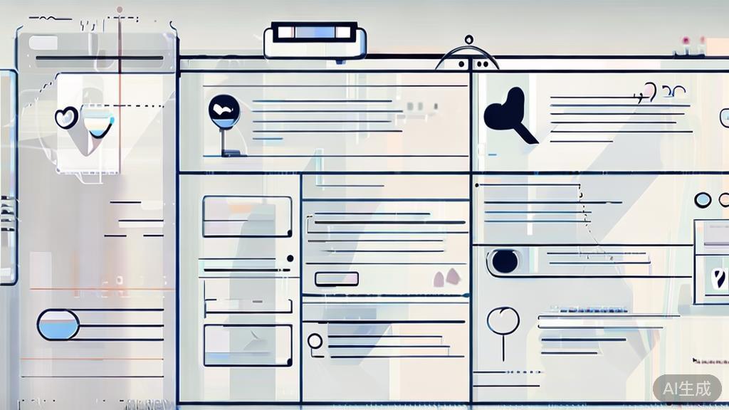 High-quality business illustration regarding script feedback features, minimal flat design