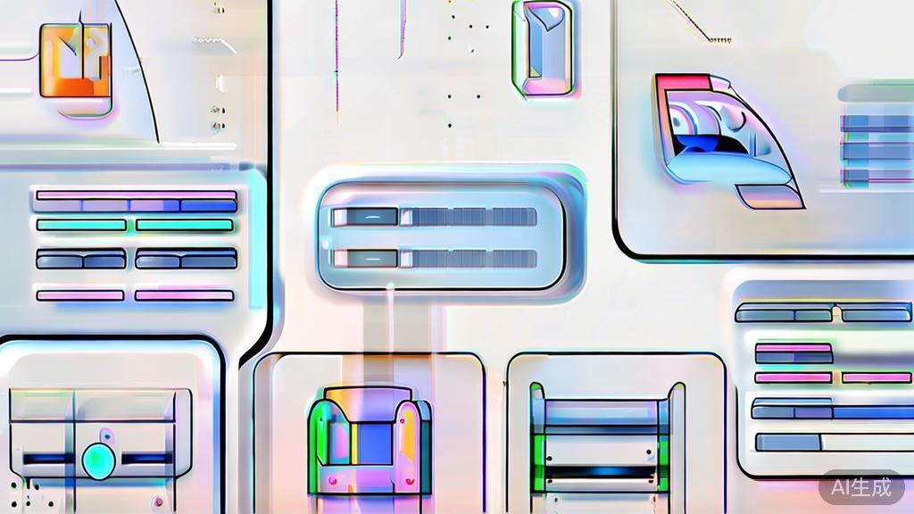 High-quality business illustration regarding the future of micro short dramas, minimal flat design