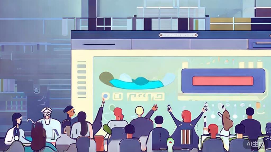 "High-quality business illustration regarding audience participation in video content, minimal flat design"