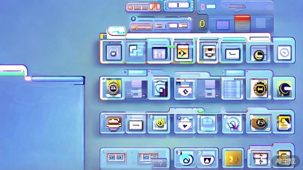 Flat vector illustration of social media platforms for publishing short dramas, dashboard style, soft blue gradient