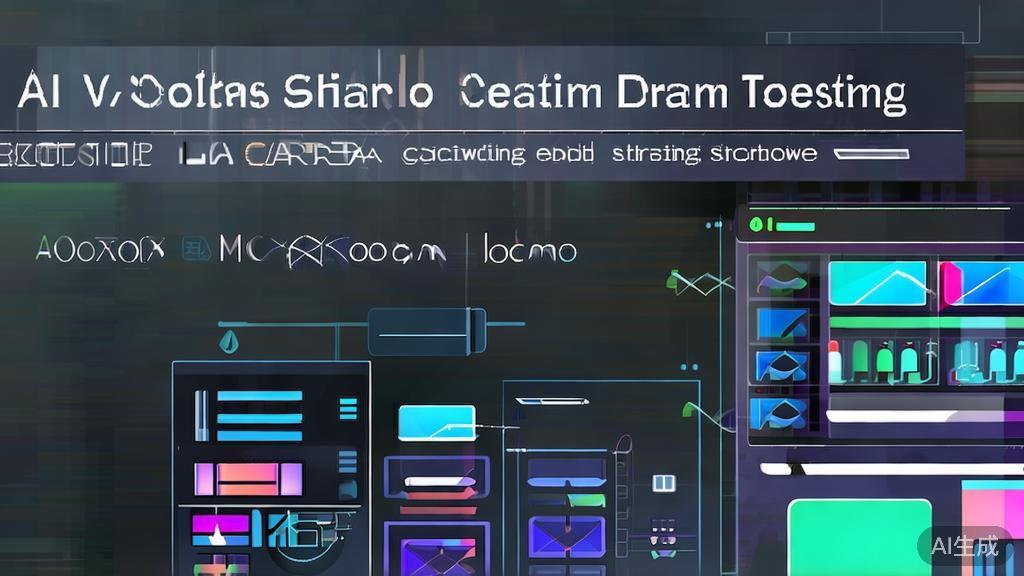 High-quality business illustration regarding AI tools in short drama creation, minimal flat design