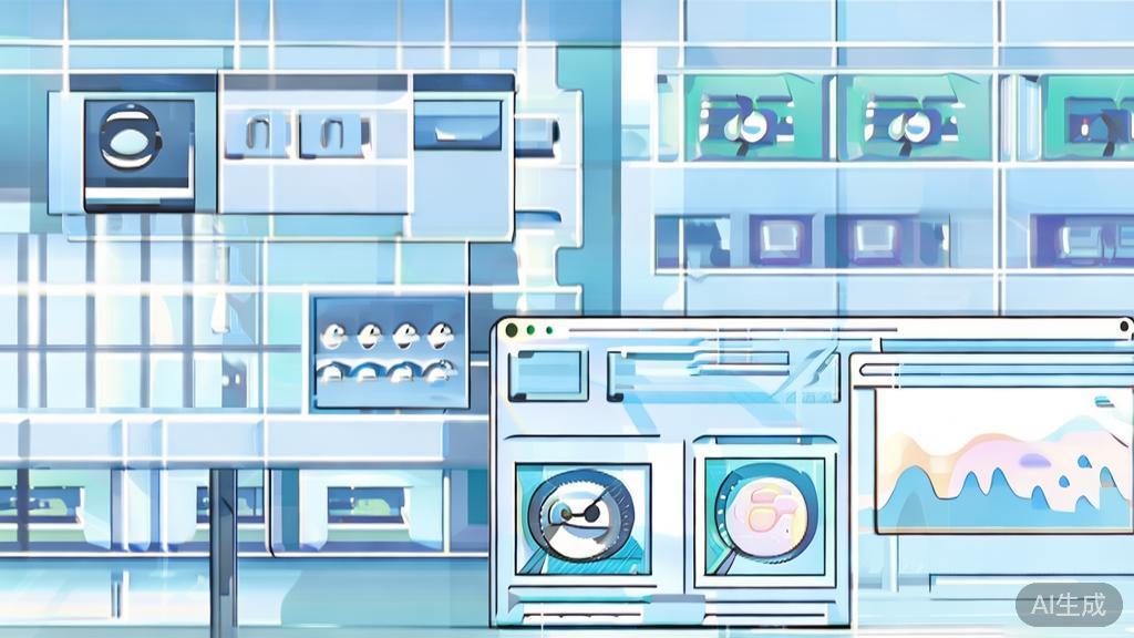 "High-quality business illustration regarding animation software features, minimal flat design"