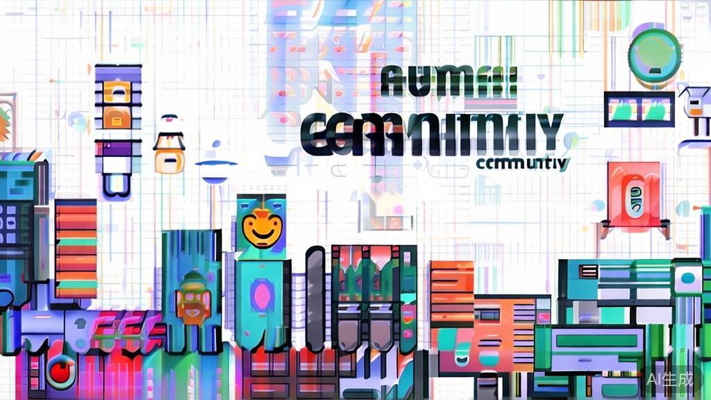 High-quality business illustration regarding anime community resources, minimal flat design