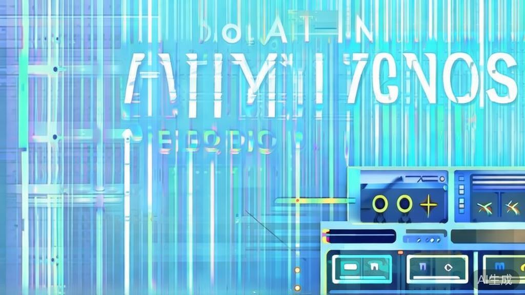 Flat vector illustration of future animation direction, dashboard style, soft blue gradient