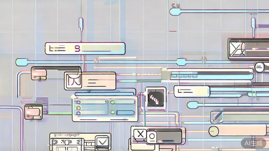 High-quality business illustration regarding feedback integration in animation production, minimal flat design