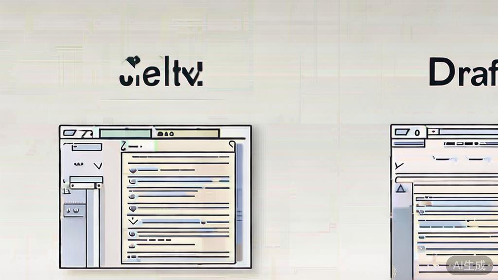 High-quality illustration showing Celtx and Final Draft comparison, minimal flat design