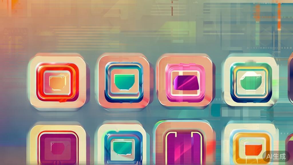 High-quality business illustration of diverse short drama content, minimal flat design