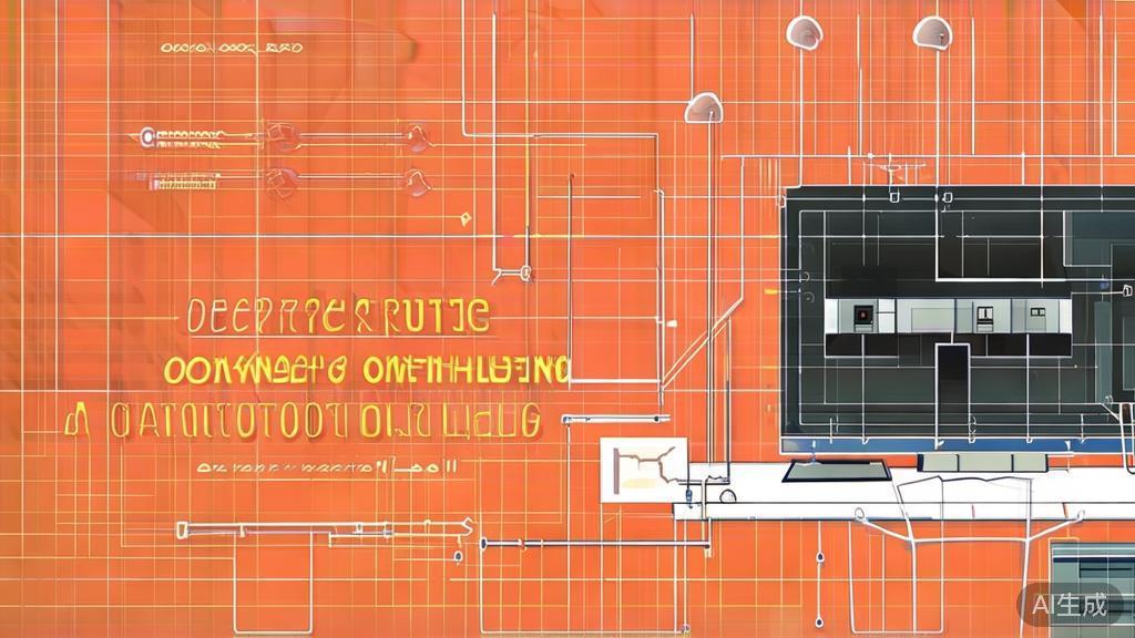 High-quality business illustration regarding deep learning optimization in animation rendering, minimal flat design